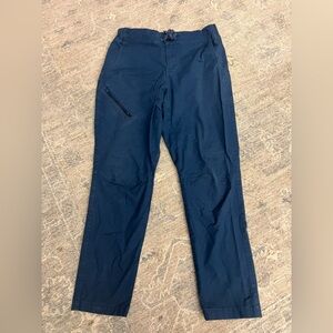 Black Diamond Pants Mens L Blue Notion Climbing Hiking Jogger Lightweight
